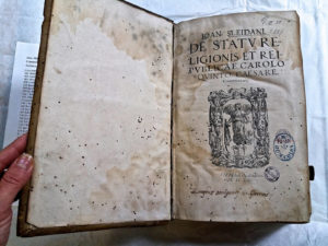 Stefania Zeppieri | Conservation and Restoration of Library Assets, Works of Art on Paper and Related Artifacts | Restoration of Rare Books Antonianum Library Rome