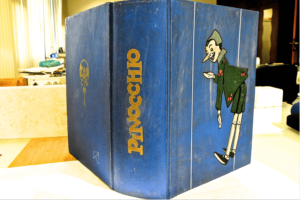 Stefania Zeppieri | Conservation and Restoration of Library Assets, Works of Art on Paper and Related Artifacts | Restoration of Rare Early Pinocchio Edition: Book and Game