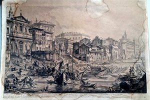 Stefania Zeppieri | Conservation and Restoration of Library Assets, Works of Art on Paper and Related Artifacts | Restoration of Original Piranesi Engraving