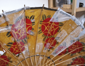 Stefania Zeppieri | Conservation and Restoration of Library Assets, Works of Art on Paper and Related Artifacts | Restoration of Chinese fan early 1900