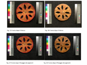 Stefania Zeppieri | Conservation and Restoration of Library Assets, Works of Art on Paper and Related Artifacts | 15th Century Crucifix Halo Restoration