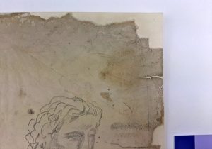 Stefania Zeppieri | Conservation and Restoration of Library Assets, Works of Art on Paper and Related Artifacts | Restoration of De Chirico drawing De Chirico Foundation