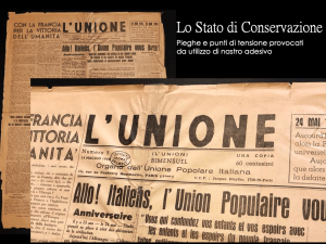 Stefania Zeppieri | Conservation and Restoration of Library Assets, Works of Art on Paper and Related Artifacts | Restoration of historical newspapers Gramsci Foundation